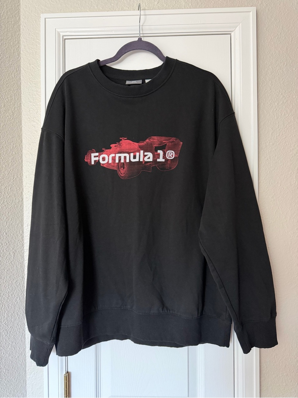 Black F1 Crewneck Sweatshirt
